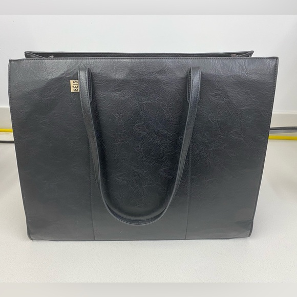 BEIS Handbags - BÉIS The Work Tote in black